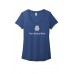 RHADC MEMBERS ONLY: District LADIES Soft Cotton Stretch Scoop Neck Tee