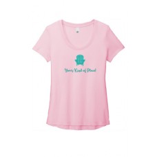RHADC MEMBERS ONLY: District LADIES Soft Cotton Stretch Scoop Neck Tee