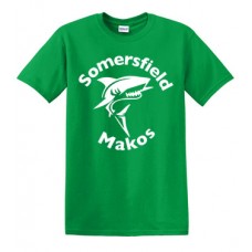 Somersfield MAKOS - GREEN HOUSE Cotton Short Sleeve Adult T-Shirt